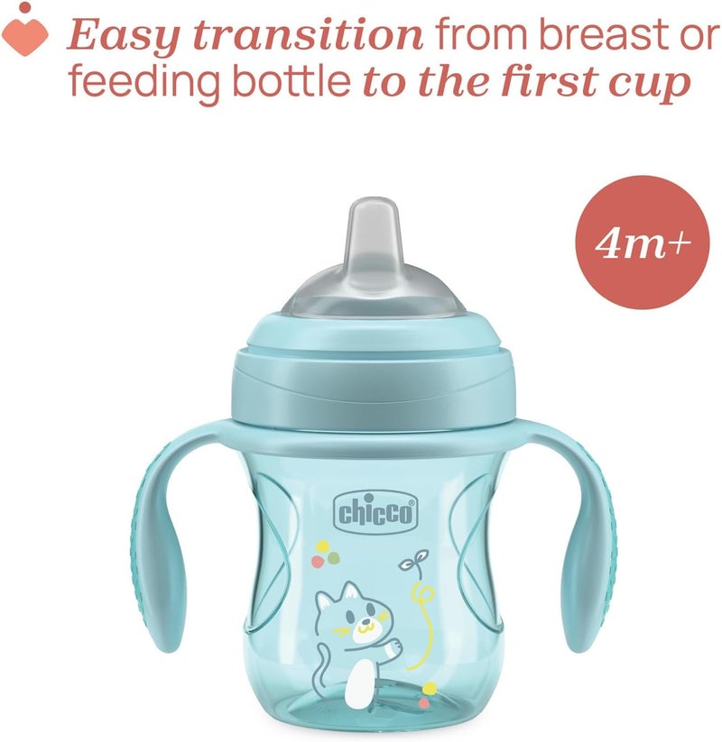 Chicco Transition Cup 4m+, Teal - Image 3
